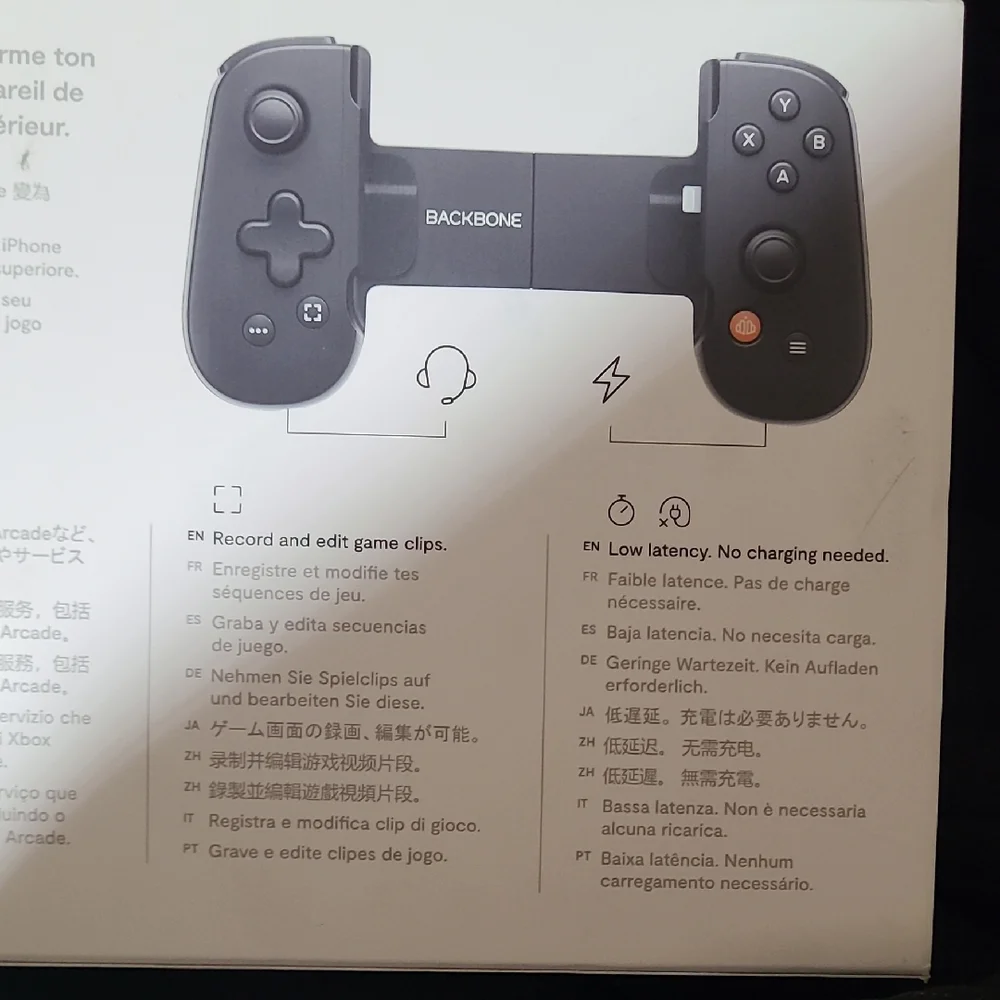 One Mobile Gaming Controller - Black